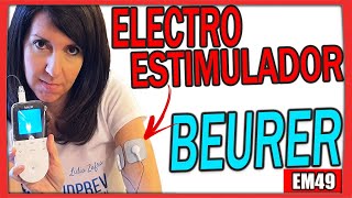 Electroestimulador digital Beurer EM 49 Review opiniones y uso [upl. by Sell]