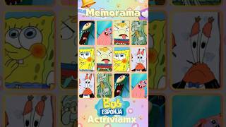 Hazlo Antes de Que Termine el Tiempo Memorama de Bob Esponja ⏰🔥🍍🧽 [upl. by Aleek703]