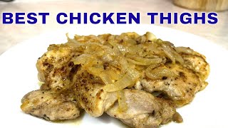 Easy Skinless and Boneless Chicken Thighs recipe with Beer Can Chicken Seasoning [upl. by Luemas165]