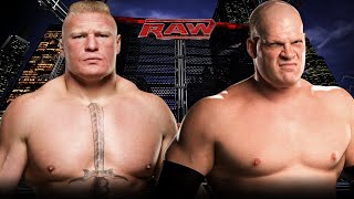 WWE 2K24 Brock Lesnar vs Kane [upl. by Zorah]