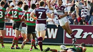 Manly vs South Sydney Rabbitohs Rd 7 2005 [upl. by Ellesig]