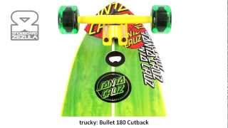 Longboard Santa Cruz Big wave rasta s 2012 [upl. by Neerihs903]