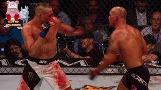 SLOW MO  Robbie Lawler vs Rory MacDonald 2  Final ROUND 5 Punch [upl. by Dragon]