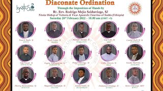 Jesuit School of Theology Ordination of Deacons livestream [upl. by Yrdua654]