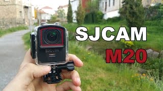 SJCAM M20 review en español  ¿La mejor cámara de acción de SJCAM [upl. by Adnaluoy]