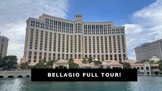 Bellagio Resort Las Vegas Full Tour and Review 2023  BrandNew King Premier Room [upl. by Ical]