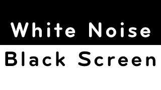 White Noise Black Screen  Sleep Study Focus  10 Hours [upl. by Aidnahs]