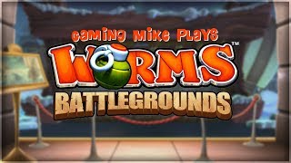 First Play  Worms Battlegrounds Gameplay Broadcast ps4 1080p60 [upl. by Thompson715]