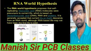 RNA World Hypothesis [upl. by Cherri669]