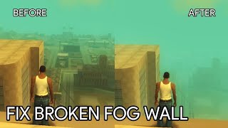 Fix Broken Fog Wall  Skygfx  Improved Vanilla Timecyc  GTA SA Mobile [upl. by Annij501]