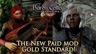 Bards College Expansion  Skyrim Mod [upl. by Dustman]