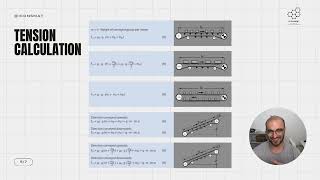 Part 25 Conveyor belt tension calculation  Off site manufacturing  Industrial Automation [upl. by Del]