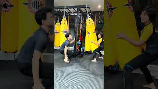 Đừng có đùa với chị TracyHuynhOfficial viral Shortvideo kungfu trending action funny [upl. by Ennaeel]