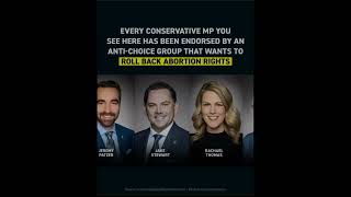 Dr Lewis and the Conservative Party of Canada  Abortion [upl. by Esiuolyram]