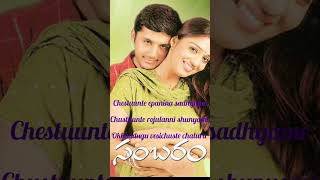 Sambaram movie pattudalatho cheste samaram song [upl. by Malchus]