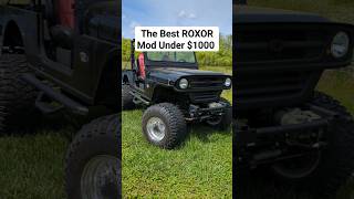 The best ROXOR mod yet roxor 4x4 jeep offroading truck diesel manual weldwheels [upl. by Ydwor]