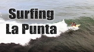 Surfing La Punta  Montañita Ecuador [upl. by Zacharia]