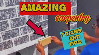 Amazing‼️ carpentry tips and tricks in construction [upl. by Nemhauser884]