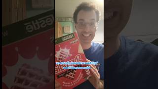 Shreddies Raspberry and White Chocolate Cereal  A Rat Tries Bitesize shorts shortsvideo food [upl. by Avivah]