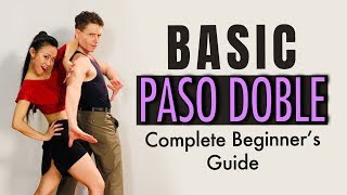 Basic Paso Doble TOP TEN STEPS amp ROUTINE [upl. by Cyma]