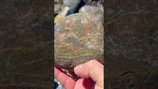 🤗Unakite metamorphic rock🙏👍subscribe today 2024 usa beautiful wrold share new geology [upl. by Carl28]