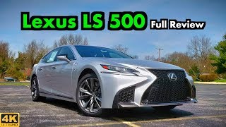 2019 Lexus LS 500 FSport FULL REVIEW  DRIVE  Can Sport and Extreme Luxury Coexist [upl. by Liam884]