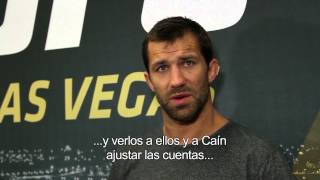 UFC 188 LUKE ROCKHOLD HABLA SOBRE ALEJANDRO DIABLITO PÉREZ Y GABRIEL MOGGLY BENÍTEZ [upl. by Truc371]