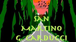 San Martino  Giosuè Carducci  Poesia [upl. by Terrijo]