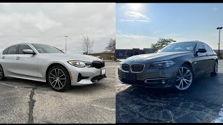 BMW 535i vs 330i 060 mph Is the 3 series just as quick Draggy tested with surprising results [upl. by Glinys]