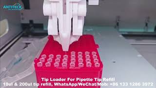 Tip Loader For 10ul Pipette Tip Refill  Pipette Tip Loader For 10ul Tip Refill Into Empty Box [upl. by Goldston833]