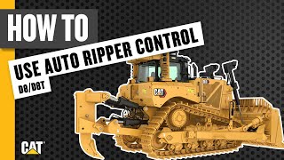 How to Use Automatic Ripper Control on Your Cat® D8D8T [upl. by Elleiand723]