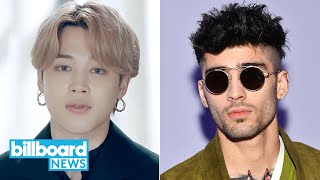 Zayn Teases New Single BTS Give Heartfelt Speech Cardi B Gets Sued  Billboard News [upl. by Anaitsirk341]