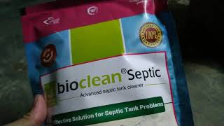 unboxingHow to use bioclean septic tank cleaner in hindi  solution for septic tank problems [upl. by Sharl]