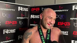 Kamil Sokolowski  BKB38 Postfight Interview [upl. by Scheck]