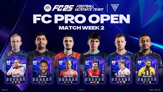 FC Pro  Open 25 Match Week 2  Group B [upl. by Ecurb]