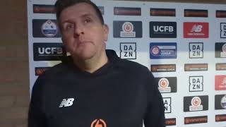 POST MATCH INTERVIEW  James Duncan  Chesham United 3 Chippenham Town 1  22nd October 2024 [upl. by Nerual]