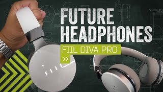 FIIL Diva Pro Review Wireless Headphones From The Future [upl. by Dunaville72]