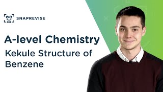 Kekule Structure of Benzene  Alevel Chemistry  OCR AQA Edexcel [upl. by Nocam]