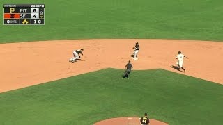 PITSF Mercer Harrison combine for a double play [upl. by Siana]