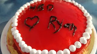 How to make red bee cake easyrecipe shenuskitchenandvlogs [upl. by Santa]