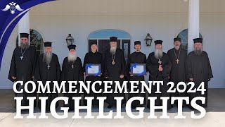 Commencement 2024 Highlights  Saint Photios Orthodox Theological Seminary [upl. by Zitella]