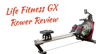 Life Fitness GX Rower Review from a Normal Gym Goer [upl. by Schott]