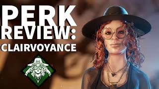 Dead by Daylight Survivor Perk Review  Clairvoyance Mikaela Reid Perk [upl. by Maris]