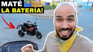 ¿POR QUÉ RAYOS CONDUJE HASTA MATAR LA BATERÍA  Moto Eléctrica [upl. by Irik]