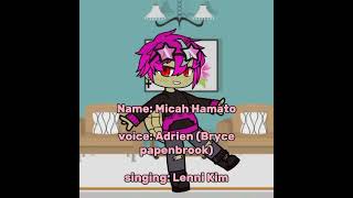 Micah Hamato voice claim fankids riseofthetmnt RiseSeason3 MicahHamato rottmnt [upl. by Meesaw408]