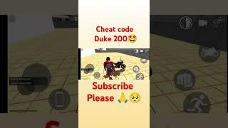 indianbikedriving3d cheat code duke 200 🤩🤩 official my account subscribe please 🙏🥺 [upl. by Emery737]