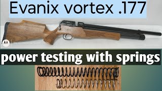 🇮🇳 Evanix vortex power test with different spring🇮🇳 [upl. by Jermaine]