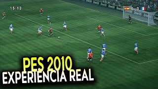 JAMÁS HABIA JUGADO AL PES 2010 CON ESTA CONFIGURACIÓN REALISTA [upl. by Xenos]