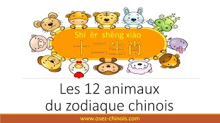 12 animaux du zodiaque chinois [upl. by Mellette]