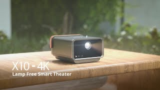 Introducing Lamp Free Smart Theater  ViewSonic X104K Short Throw LED Projector [upl. by Trici]